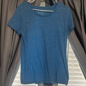 Mossimo Supply Co. Heather Blue Short Sleeve Tee